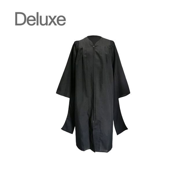 G-Deluxe-Master Deluxe Masters Graduation Gown for University Commencement