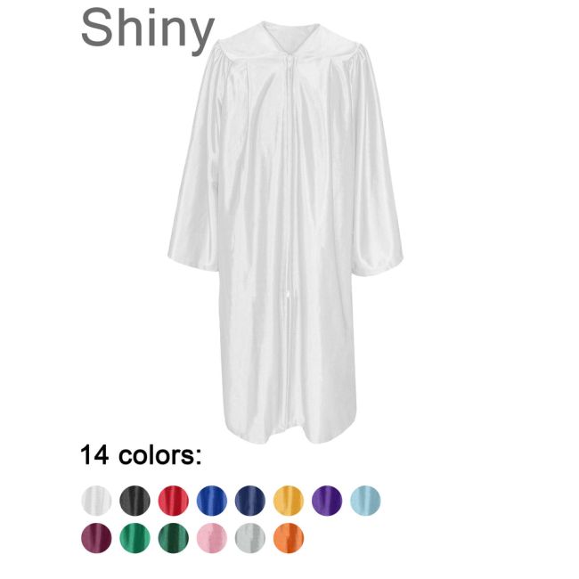 G-Shiny-Elementary Elementary Graduation Gown Only Shiny Finish