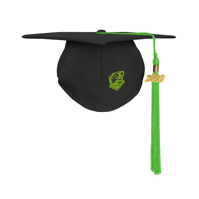 CT-Matte-Bachelor-Custom Custom Graduation Cap Tassel & Year Charm Set Matte  Bulk  Order Mini. Qty 20 Pieces