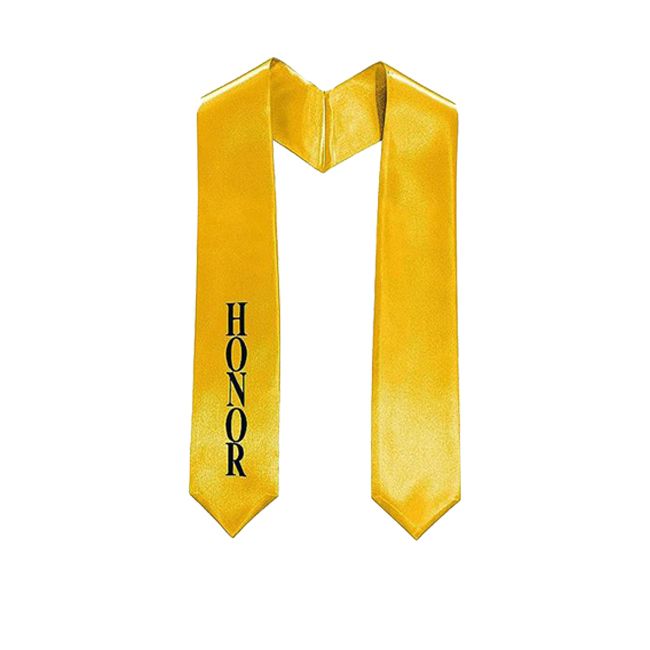 Stole-Honor Adult Embroidery Graduation Honor Stole