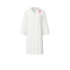 G-White-Confirmation-Choir-Robe White Confirmation Choir Robe With Dove for Church