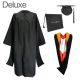 CGTHDC-Deluxe-Master Deluxe Master Graduation Cap, Gown, Tassel, Hood and Diploma Cover Set