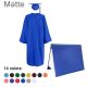 CGTDC-Matte-Elementary Elementary Graduation Cap, Gown, Tassel  and Diploma Cover Set Matte Finish