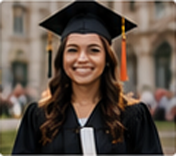 Celebrating the final cap milestone with premium academic regalia by Graduation Cap and Gown Depot