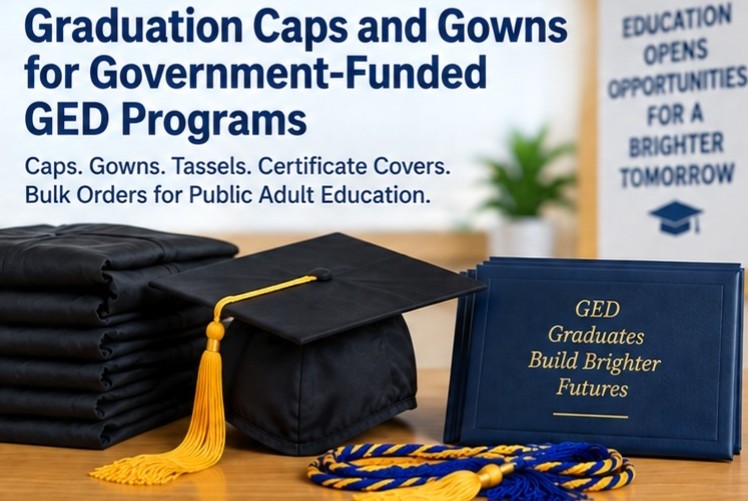 Government-supported GED graduation regalia and ceremony supply guide - graduation cap and gown depot