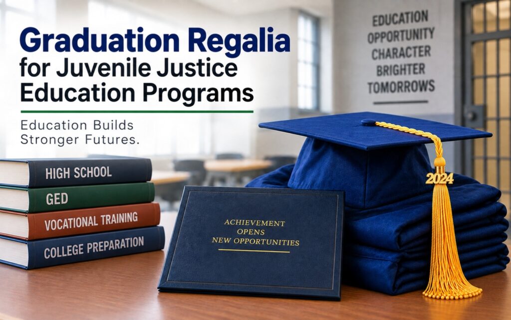 Juvenile justice graduation apparel and education recognition supply guide - graduation cap and gown depot