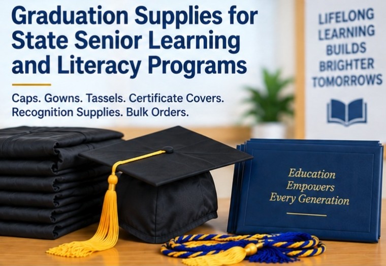 State senior literacy graduation recognition guide - graduation cap and gown depot