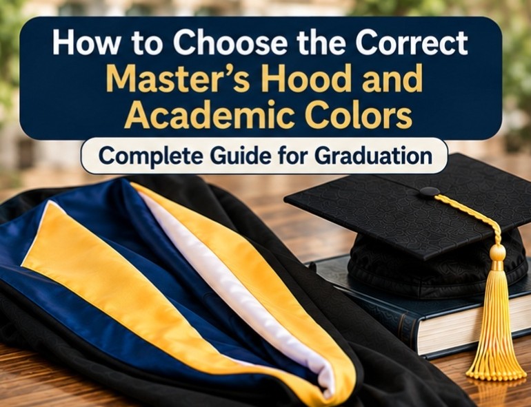 Master’s academic hood color guide - graduation cap and gown depot