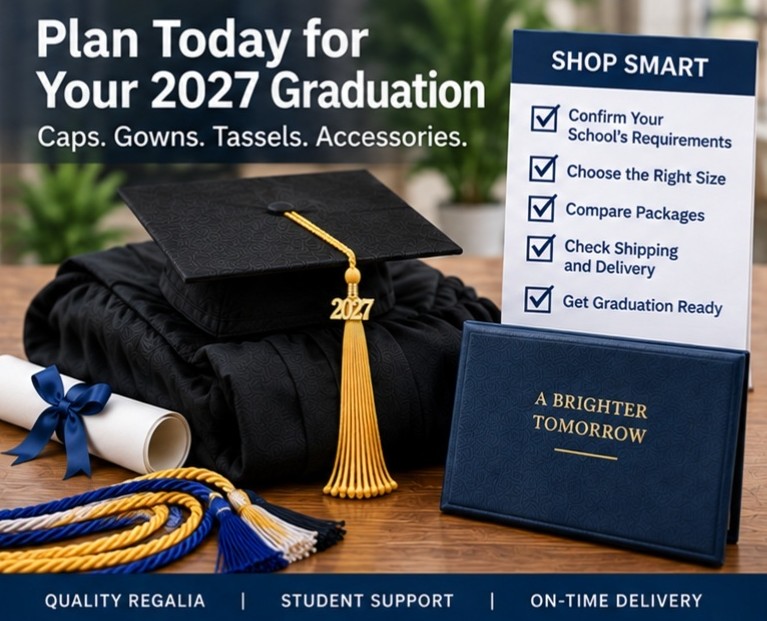 Bachelor’s graduation cap and gown online 2027 - graduation cap and gown depot