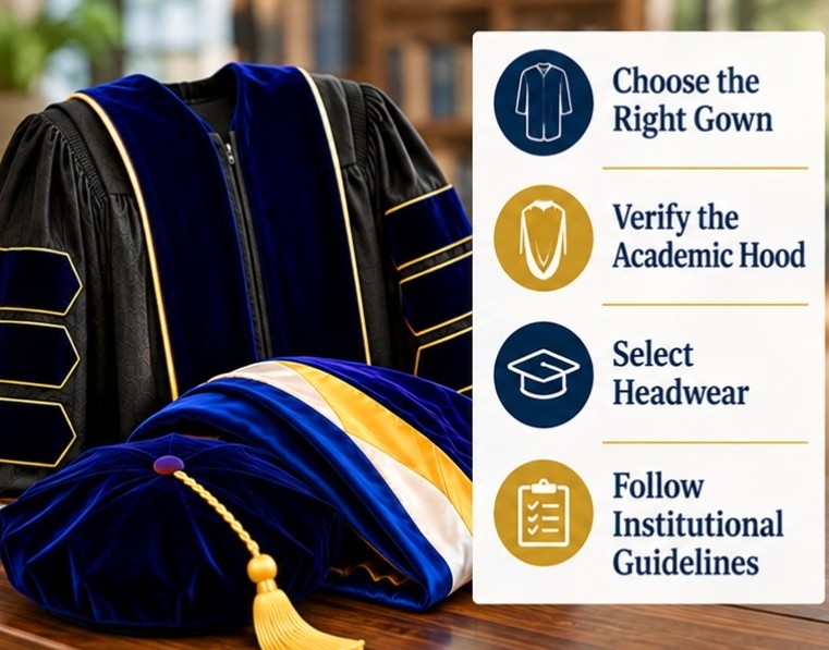 Professor commencement attire guide - graduation cap and gown depot