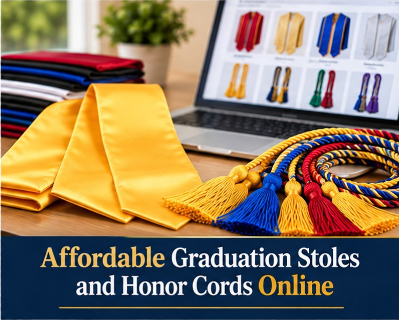 Graduation stoles and honor cords for schools