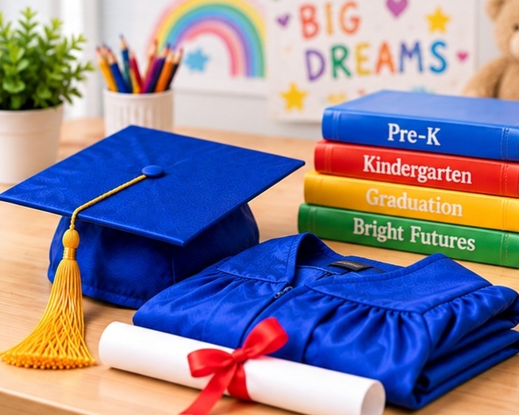 Preschool and kindergarten graduation caps and gowns - graduation cap and gown depot